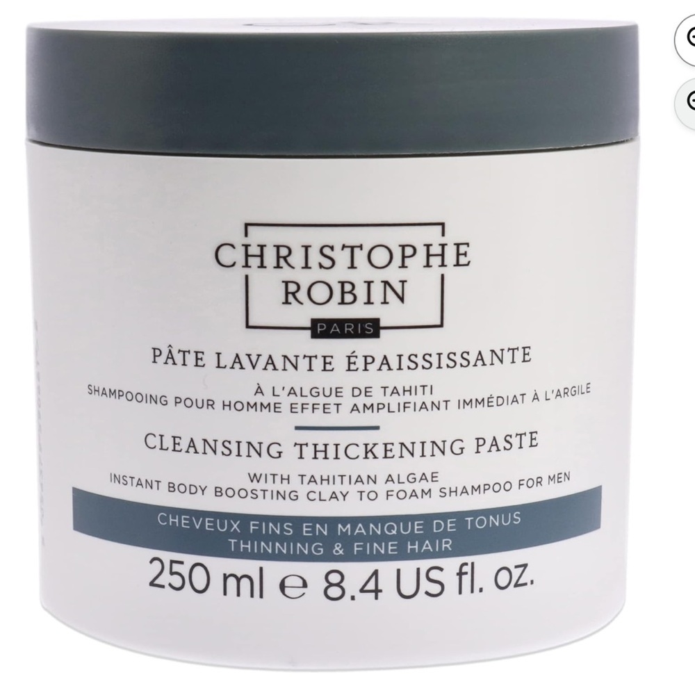 Christophe Robin Cleansing Thickening Paste Unisex Paste 8.4 oz